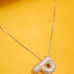 Personalized Gold Bubble Initial Necklace A - W-[option4]-[option5]-Cute-Trendy-Shop-Womens-Boutique-Clothing-Store