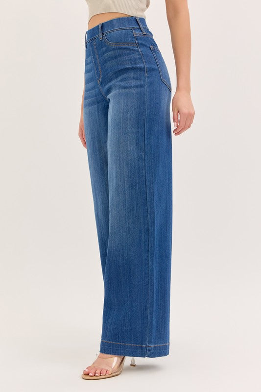 Walk Through Town Pull On Jeggings-Cute-Trendy-Shop-Womens-Boutique-Clothing-Store