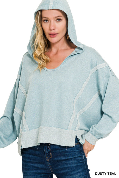 My Casual Chic Sweatshirt Dusty Teal-[option4]-[option5]-Cute-Trendy-Shop-Womens-Boutique-Clothing-Store