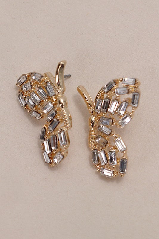 Fly Away With Me Butterfly Earrings-Cute-Trendy-Shop-Womens-Boutique-Clothing-Store