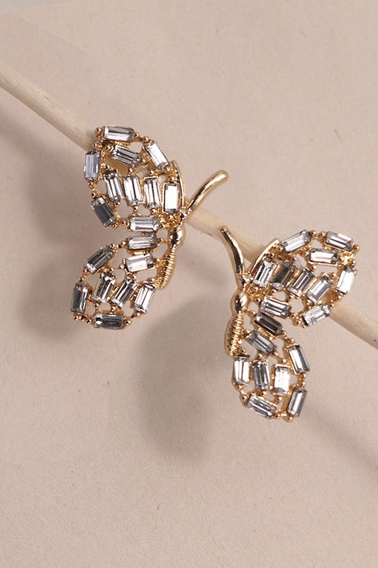 Fly Away With Me Butterfly Earrings-Cute-Trendy-Shop-Womens-Boutique-Clothing-Store