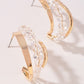 For The Win Crystal Gold Earrings-[option4]-[option5]-Cute-Trendy-Shop-Womens-Boutique-Clothing-Store