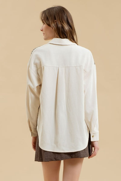 Tell The Story Houndstooth Shirt Jacket-[option4]-[option5]-Cute-Trendy-Shop-Womens-Boutique-Clothing-Store