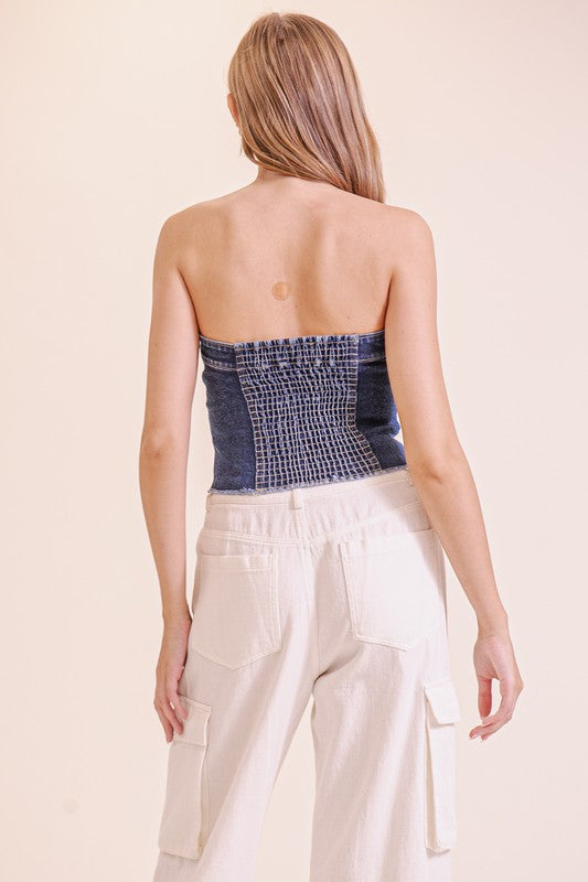 Out On The Ranch Denim Top-[option4]-[option5]-Cute-Trendy-Shop-Womens-Boutique-Clothing-Store