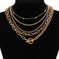 Beauty in Everything 5 Chain Necklace-[option4]-[option5]-Cute-Trendy-Shop-Womens-Boutique-Clothing-Store