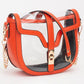 Stadium Ready Clear Saddle Bag w/Orange Trim-[option4]-[option5]-Cute-Trendy-Shop-Womens-Boutique-Clothing-Store