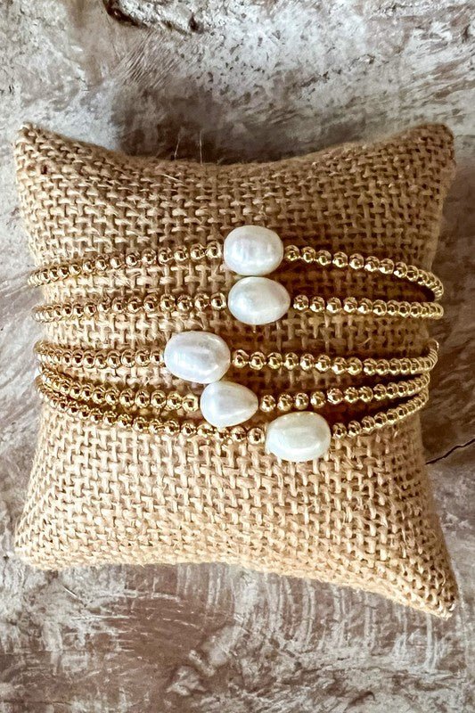 Double Duty Gold & Pearl Necklace/Bracelet-[option4]-[option5]-Cute-Trendy-Shop-Womens-Boutique-Clothing-Store