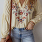 Fall Vacation Embroidered Top-[option4]-[option5]-Cute-Trendy-Shop-Womens-Boutique-Clothing-Store