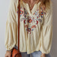 Fall Vacation Embroidered Top-[option4]-[option5]-Cute-Trendy-Shop-Womens-Boutique-Clothing-Store