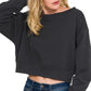 Take The Train Black Boat Neck Pullover-[option4]-[option5]-Cute-Trendy-Shop-Womens-Boutique-Clothing-Store