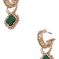 Show Time Quatrefoil Emerald Earrings-[option4]-[option5]-Cute-Trendy-Shop-Womens-Boutique-Clothing-Store
