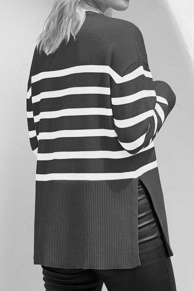 Out For The Day White Striped Sweater-[option4]-[option5]-Cute-Trendy-Shop-Womens-Boutique-Clothing-Store