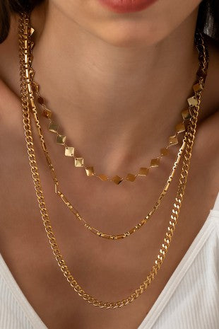 Make It A Triple Layered Necklace-[option4]-[option5]-Cute-Trendy-Shop-Womens-Boutique-Clothing-Store