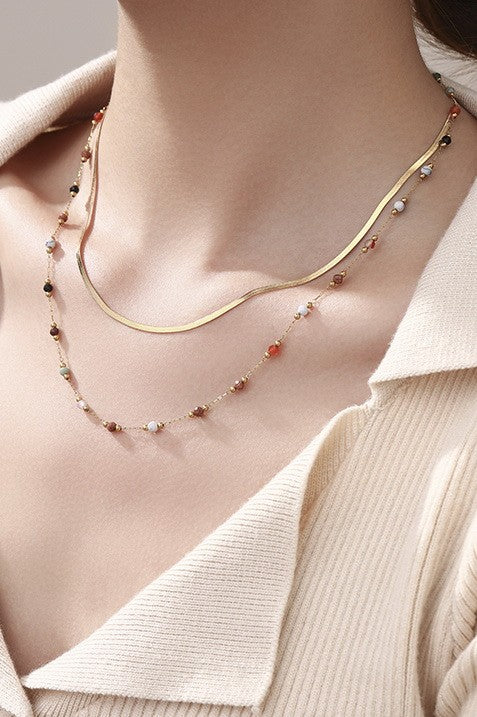 Mild Mannered Layered Necklace-[option4]-[option5]-Cute-Trendy-Shop-Womens-Boutique-Clothing-Store