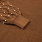 Influence Style Brown Pearl Sweater-[option4]-[option5]-Cute-Trendy-Shop-Womens-Boutique-Clothing-Store