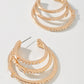 Perfect Match Gold Triple Hoops-[option4]-[option5]-Cute-Trendy-Shop-Womens-Boutique-Clothing-Store