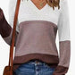 When It Rains Wide Stripe V Neck Sweater-[option4]-[option5]-Cute-Trendy-Shop-Womens-Boutique-Clothing-Store