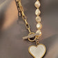 Just In Time Heart & Pearl Necklace-[option4]-[option5]-Cute-Trendy-Shop-Womens-Boutique-Clothing-Store