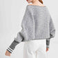 Cozy Mindset Grey Geometric Sweater-[option4]-[option5]-Cute-Trendy-Shop-Womens-Boutique-Clothing-Store
