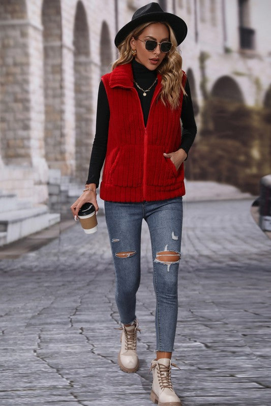 No Need For Goodbyes Fuzzy Vest-[option4]-[option5]-Cute-Trendy-Shop-Womens-Boutique-Clothing-Store