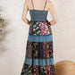 Patterns For Days Denim Patchwork Dress-[option4]-[option5]-Cute-Trendy-Shop-Womens-Boutique-Clothing-Store