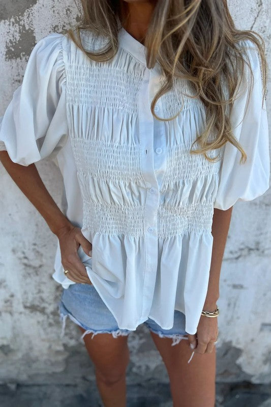Style on Auto Pilot Button Up Top-Lilac-SMALL-Cute-Trendy-Shop-Womens-Boutique-Clothing-Store