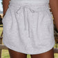 Wind Is No Problem Grey Drawstring Skort-[option4]-[option5]-Cute-Trendy-Shop-Womens-Boutique-Clothing-Store