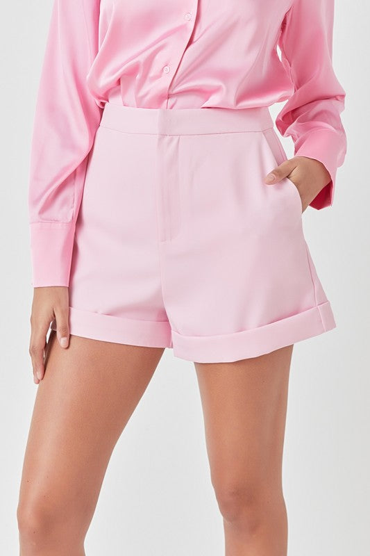 Endless Summer Light Pink Tailored Shorts-[option4]-[option5]-Cute-Trendy-Shop-Womens-Boutique-Clothing-Store