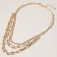 Perfect Day Gold Paperclip Necklace-[option4]-[option5]-Cute-Trendy-Shop-Womens-Boutique-Clothing-Store