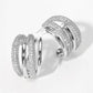 Got It Right Split Hoop Silver Earrings-[option4]-[option5]-Cute-Trendy-Shop-Womens-Boutique-Clothing-Store