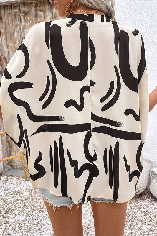 Made My Day Geo Print Top-[option4]-[option5]-Cute-Trendy-Shop-Womens-Boutique-Clothing-Store
