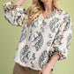 Learn To Dance Floral Top Blue Green.-[option4]-[option5]-Cute-Trendy-Shop-Womens-Boutique-Clothing-Store