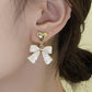A Little Extra Heart & Bow Earrings-[option4]-[option5]-Cute-Trendy-Shop-Womens-Boutique-Clothing-Store