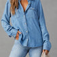 Guilty Pleasure Dark Blue Denim Top-[option4]-[option5]-Cute-Trendy-Shop-Womens-Boutique-Clothing-Store