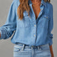 Guilty Pleasure Dark Blue Denim Top-[option4]-[option5]-Cute-Trendy-Shop-Womens-Boutique-Clothing-Store