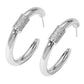What A Feeling Silver Hoops-[option4]-[option5]-Cute-Trendy-Shop-Womens-Boutique-Clothing-Store