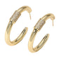 What A Feeling Gold Hoops-[option4]-[option5]-Cute-Trendy-Shop-Womens-Boutique-Clothing-Store