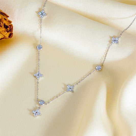 Come On Over Silver Cross Necklace-[option4]-[option5]-Cute-Trendy-Shop-Womens-Boutique-Clothing-Store