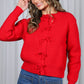 Sweet & Sophisticated Bow Snap Sweater Red-[option4]-[option5]-Cute-Trendy-Shop-Womens-Boutique-Clothing-Store
