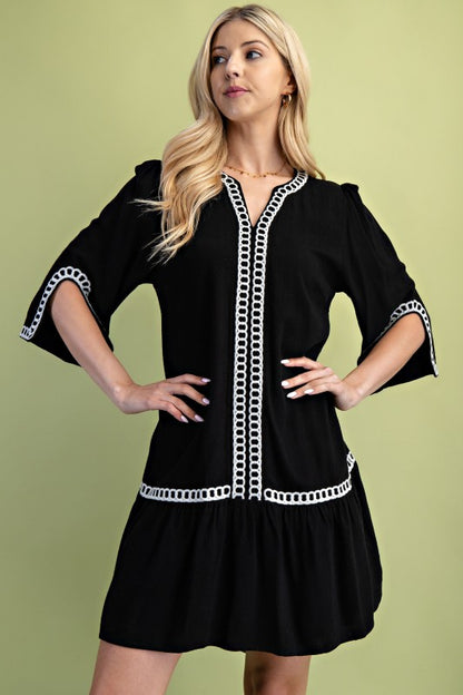 Dinner With Friends Black Dress.-SMALL-[option4]-[option5]-Cute-Trendy-Shop-Womens-Boutique-Clothing-Store