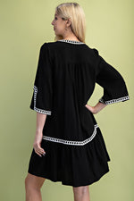 Dinner With Friends Black Dress.-[option4]-[option5]-Cute-Trendy-Shop-Womens-Boutique-Clothing-Store