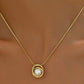 You Are The Reason Pearl Set In Gold Necklace-[option4]-[option5]-Cute-Trendy-Shop-Womens-Boutique-Clothing-Store