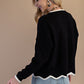 What Friends Are For Black Sweater-[option4]-[option5]-Cute-Trendy-Shop-Womens-Boutique-Clothing-Store