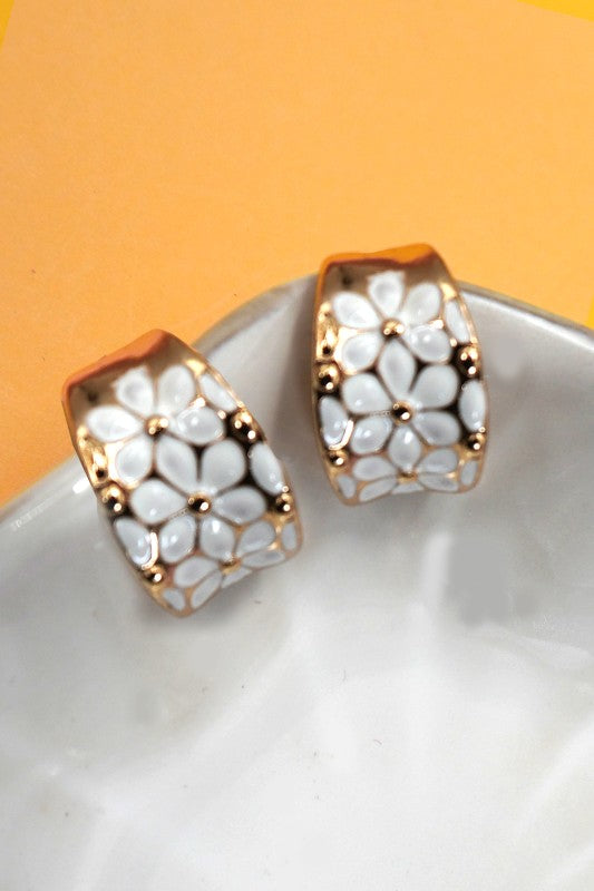 Tell The Story Flower Hoops-Cute-Trendy-Shop-Womens-Boutique-Clothing-Store