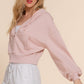 Because I Care Pink Terry Hoodie Jacket-[option4]-[option5]-Cute-Trendy-Shop-Womens-Boutique-Clothing-Store