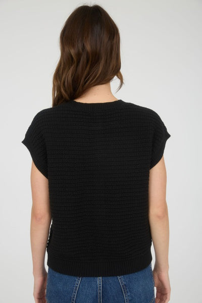 This Is The Day Button Cardigan Vest-[option4]-[option5]-Cute-Trendy-Shop-Womens-Boutique-Clothing-Store