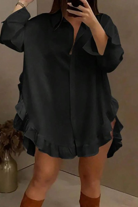Together Again Long Ruffle Tunic-[option4]-[option5]-Cute-Trendy-Shop-Womens-Boutique-Clothing-Store