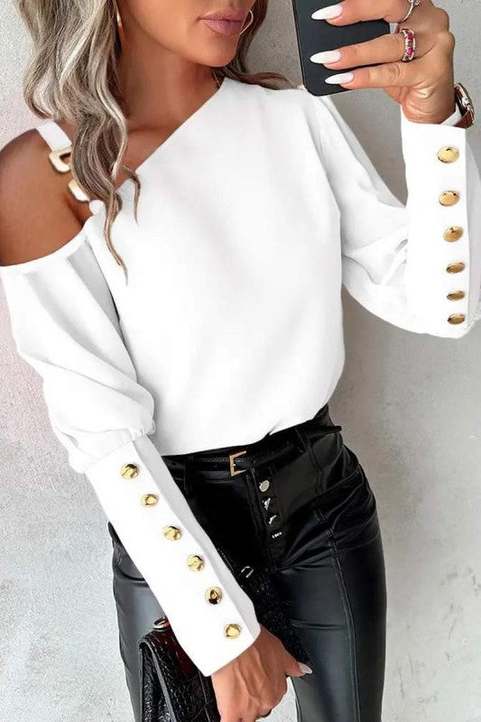 Believe In Me Cold White Shoulder Top-[option4]-[option5]-Cute-Trendy-Shop-Womens-Boutique-Clothing-Store