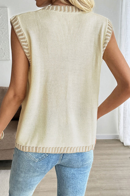 Button Up, Buttercup Vest