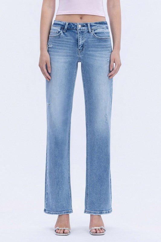 Playing With The Band Straight Jeans-[option4]-[option5]-Cute-Trendy-Shop-Womens-Boutique-Clothing-Store